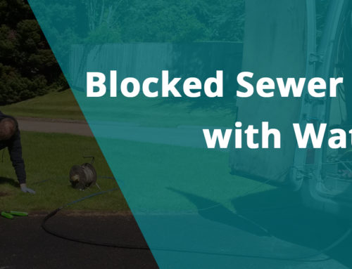 Blocked Sewer Clearance with Water Jetting Machines