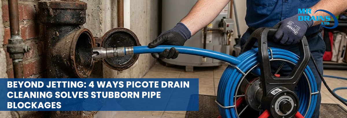 Beyond Jetting: 4 Ways Picote Drain Cleaning Solves Stubborn Pipe Blockages